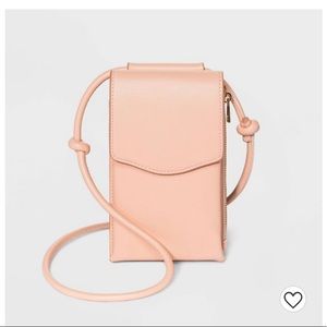 Phone Crossbody Bag (Pink)